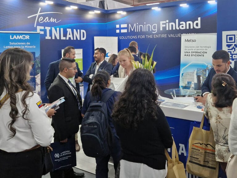 Team Finland booth