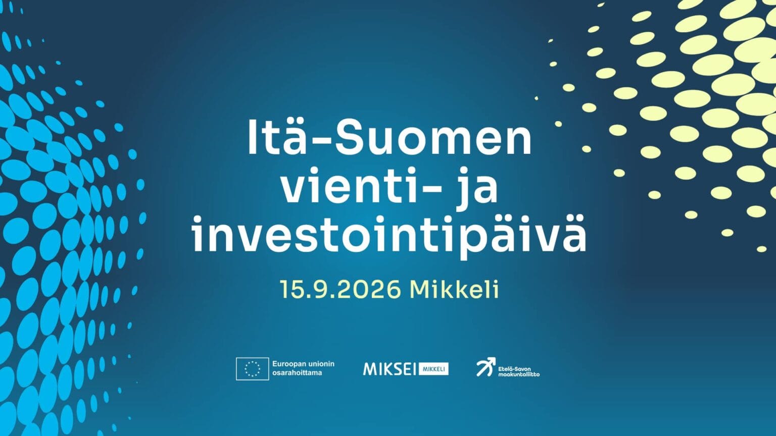 Itä-Suomen vientipäivä