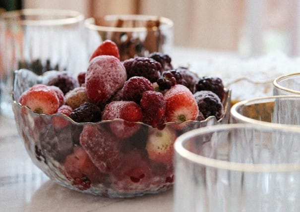 Frozen berries